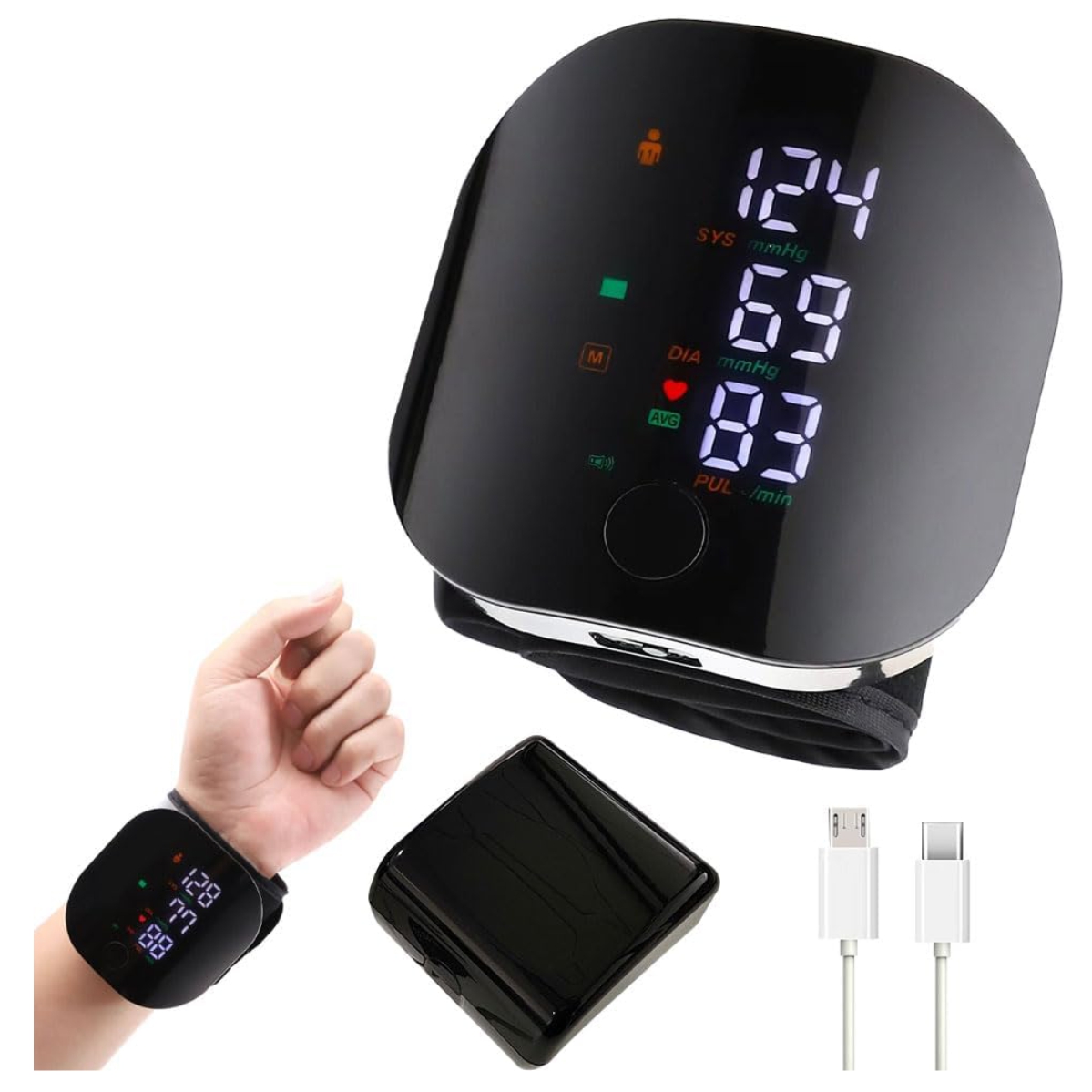 Tensiometro digital  Muñeca con Voz USB